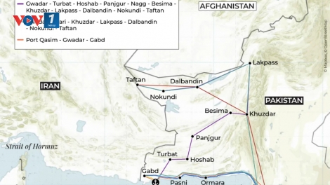 Pakistan mở 6 tuyến đường bộ sang Iran giữa lúc thương mại hàng hải bị gián đoạn