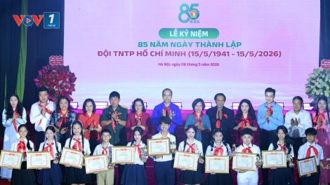 Kỷ niệm 85 năm Ngày thành lập Đội Thiếu niên tiền phong Hồ Chí Minh