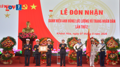 Lữ đoàn 146 đón nhận danh hiệu Anh hùng Lực lượng vũ trang nhân dân lần thứ 2