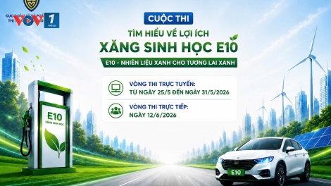 Phát động Cuộc thi “Tìm hiểu lợi ích của xăng sinh học E10”