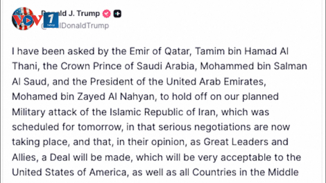 Mỹ hủy kế hoạch tấn công quân sự nhằm vào Iran, sau đề nghị của các nước vùng Vịnh