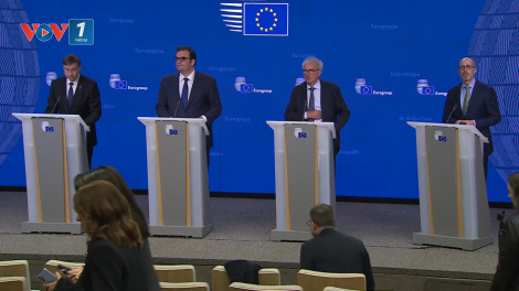 Eurogroup họp bàn giải pháp ứng phó căng thẳng tại eo biển Hormuz
