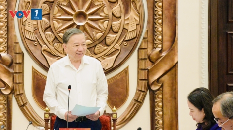 Tổng Bí thư, Chủ tịch nước Tô Lâm làm việc với Văn phòng Chủ tịch nước