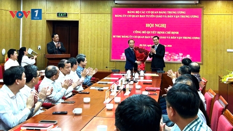 Chỉ định đồng chí Phạm Tất Thắng làm Bí thư Đảng ủy Cơ quan Ban Tuyên giáo và Dân vận trung ương