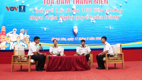 Khẳng định bản lĩnh thủ lĩnh thanh niên ở Lữ đoàn 162