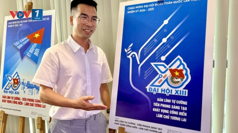 Trao giải Cuộc thi Sáng tác tranh cổ động, tuyên truyền Đại hội Đoàn toàn quốc lần thứ XIII