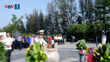 Thiêng liêng Lễ dâng hương, tưởng niệm các Anh hùng liệt sĩ Gạc Ma