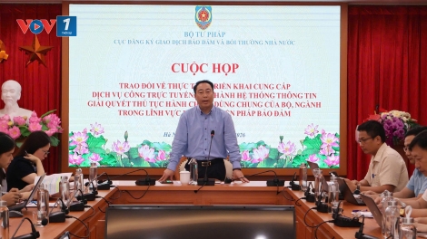 Thực tiễn triển khai dịch vụ công trực tuyến toàn trình trong đăng ký biện pháp bảo đảm (21/05)