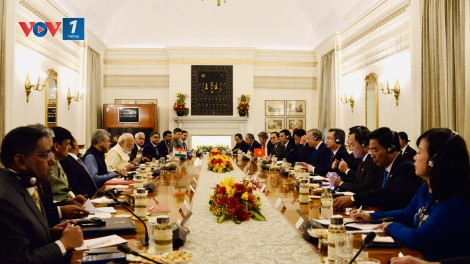Tổng Bí thư, Chủ tịch nước Tô Lâm hội đàm với Thủ tướng Ấn Độ Narendra Modi