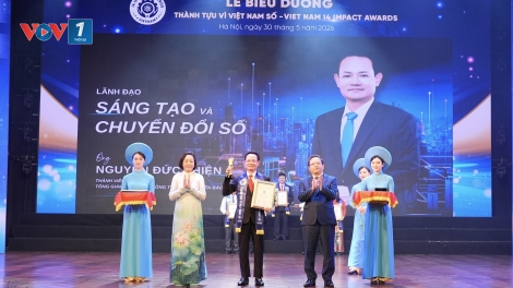 Tổng Giám đốc EVNNPC Nguyễn Đức Thiện vinh dự nhận Giải thưởng “Lãnh đạo sáng tạo và chuyển đổi số”