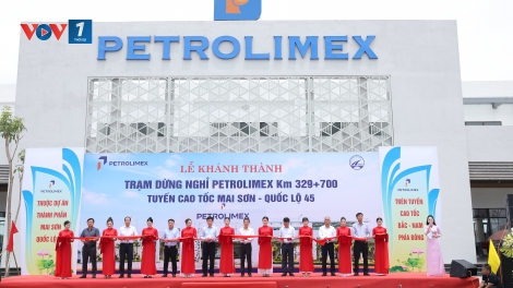 Petrolimex khánh thành cặp trạm dừng nghỉ hiện đại trên cao tốc Bắc – Nam đoạn qua Thanh Hóa