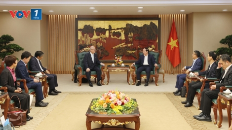 Phó Thủ tướng Lê Tiến Châu tiếp Cố vấn đặc biệt Liên minh Nghị sĩ hữu nghị Nhật Bản - Việt Nam