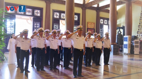 Cán bộ, chiến sĩ Vùng 2 Hải quân: Tri ân nguồn cội, vững vàng giữ biển