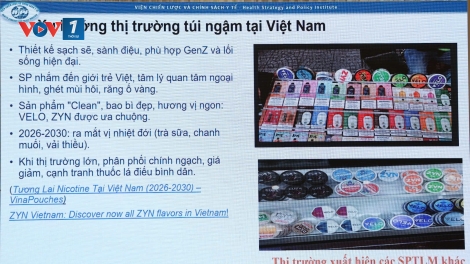 Lo ngại túi ngậm nicotine gây hại giới trẻ, Bộ Y tế đề xuất cấm các loại thuốc lá mới