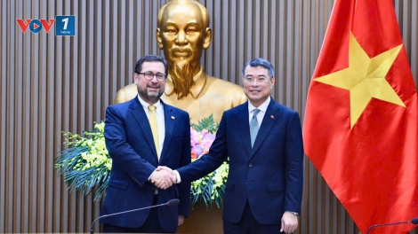 Thủ tướng Lê Minh Hưng tiếp Bộ trưởng Bộ Ngoại giao Cộng hòa Chile