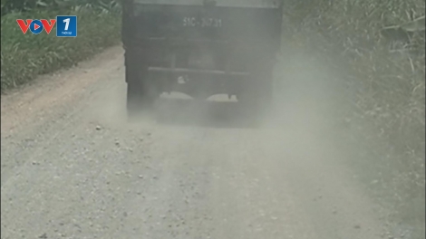  Đường tỉnh 837B Tây Ninh: Dân kêu trời vì bụi đỏ