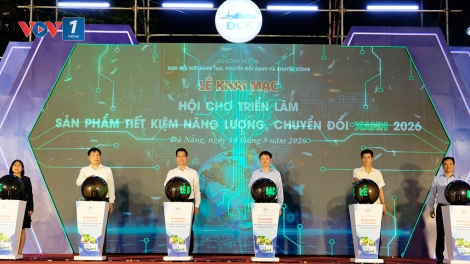 Đà Nẵng: Khai mạc Hội chợ triển lãm sản phẩm tiết kiệm năng lượng và chuyển đổi xanh 2026