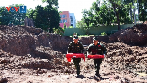 Quy tập thêm 9 hài cốt liệt sĩ tại Công viên Lê Thị Riêng