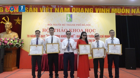 Người khiếm thị Thủ đô phát huy tư tưởng “Tàn nhưng không phế” của Bác