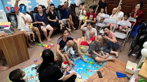 Ấm lòng Nhà HOH, mái ấm cho các em nhỏ chữa bệnh xa nhà