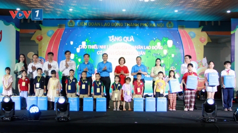 “Vui hội Trăng rằm” cho con công nhân lao động thủ đô