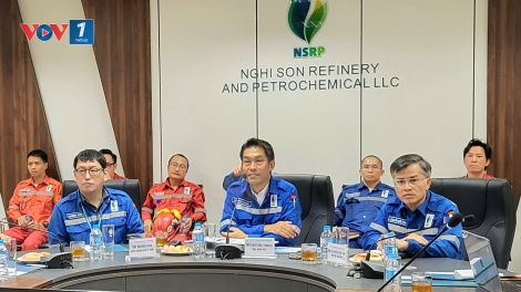 Công ty TNHH lọc hóa dầu Nghi Sơn (NSRP) đáp ứng khoảng 35 - 40% nhu cầu xăng dầu trong nước