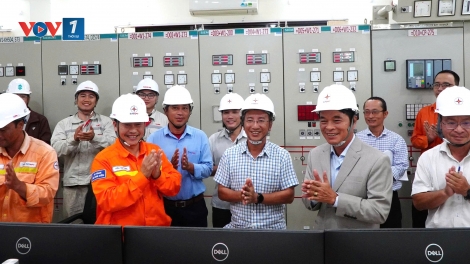 Đóng điện máy biến áp AT1 Trạm biến áp 500kV Di Linh: Tăng năng lực giải tỏa công suất nguồn điện 