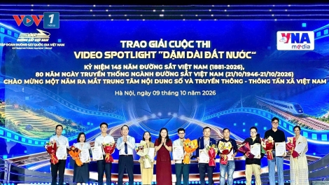 Vinh danh 12 tác phẩm xuất sắc tại cuộc thi Video Spotlight “Dặm dài đất nước”