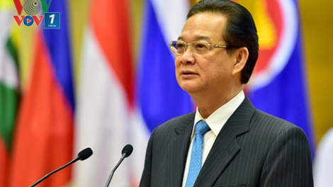 Thủ tướng Nguyễn Tấn Dũng một lần nữa khẳng định mạnh mẽ quan điểm "Việt Nam kiên quyết bảo vệ chủ quyền và lợi ích chính đáng ở Biển Đông" (Thời sự đêm 10/1/2016)