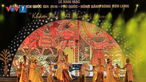 Khai mạc Năm du lịch quốc gia 2016 – Phú Quốc Đồng bằng sông Cửu Long với chủ đề “Khám phá đất phương Nam” (Thời sự đêm 10/4/2016)
