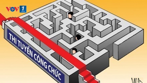 Thời sự trưa ngày 23/8/2014: Chính phủ yêu cầu Bộ trưởng Bộ Công thương phối hợp với Bộ công an xử lý sai phạm trong thi tuyển công chức ở Cục quản lý thị trường