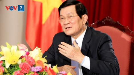 Thời sự đêm ngày 26/6/2014: Tiếp xúc cử tri thành phố Hồ Chí Minh, Chủ tịch nước Trương Tấn Sang khẳng định quyết tâm bảo vệ toàn vẹn chủ quyền thiêng liêng của tổ quốc.
