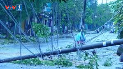 Kinh tế ngày 22/07/2014: Tổng công ty Điện lực miền Bắc: Khắc phục đảm bảo điện sau bão Rammasun
