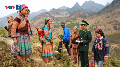 Công tác dân vận vùng biên giới