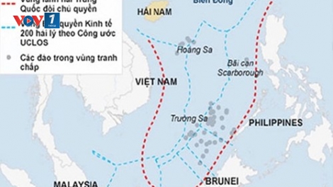 Luật pháp và thực tiễn quốc tế bác bỏ yêu sách phi lý củaTrung Quốc ở Biển Đông.