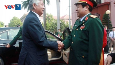 Bộ trưởng Bộ Quốc phòng Nhật Bản Gen Nakatani thăm chính thức Việt Nam. (Thời sự trưa 06/11/2015)