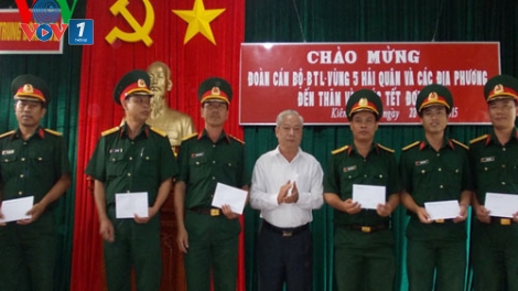 Biển đảo Việt Nam ngày 30/01/2015: Tết sớm ở Trung đoàn 152 đảo Thổ Chu