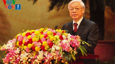 Thời sự chiều ngày 02/02/2015: Lễ mít tinh kỷ niệm 85 năm thành lập Đảng cộng sản Việt Nam tổ chức trọng thể sáng nay tại Hà Nội. Tại lễ mít tinh, Tổng bí thư Nguyễn Phú Trọng nêu rõ: phải tiếp tục giữ vững bản chất cách mạng và tính tiên phong của Đảng, xây dựng Đảng thực sự trong sạch, vững mạnh để lãnh đạo đất nước không ngừng phát triển.