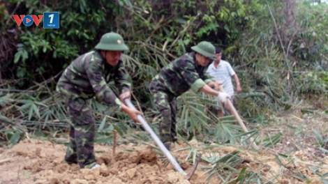 Tâm tình biên giới và hải đảo ngày 28/3/2015: Người lính biên phòng với bàn tay gân guốc, cầm cày cầm cuốc xây dựng rừng núi biên cương.