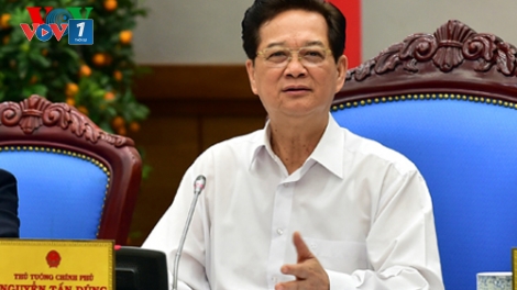 Thời sự đêm ngày 03/3/2015: "Ứng phó biến đổi khí hậu phải liên tục và dựa vào nội lực là chính" là chỉ đạo của Thủ tướng Nguyễn Tấn Dũng, Chỉ tịch Ủy ban quốc gia về biến đổi khí hậu trong cuộc họp lần thứ 6 của Ủy ban.