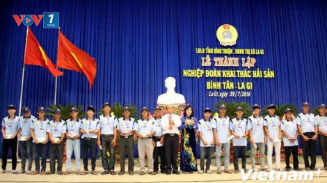 Biển đảo Việt Nam ngày 13/4/2015: Bình Thuận ra mắt thêm một nghiệp đoàn nghề cá