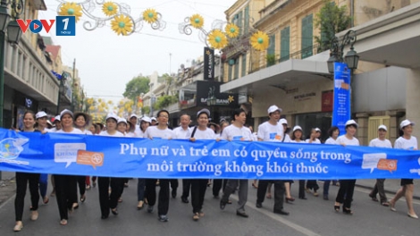 Thời sự trưa ngày 31/5/2015: Mít tinh "Phụ nữ có người thân không hút thuốc" - Vì môi trường không khói thuốc.