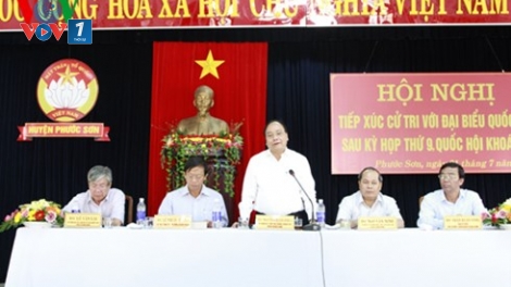 Tiếp xúc cử tri sau Kỳ họp thứ 9 Quốc hội khóa 13 (Quốc hội với cử tri ngày 3/7/2015)