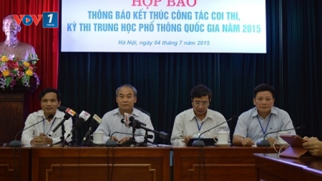 Thời sự đêm ngày 4/7/2015: Chiều nay, các thí sinh đã thi xong môn thi cuối cùng kết thúc kỳ thi trung học phổ thông quốc gia năm nay