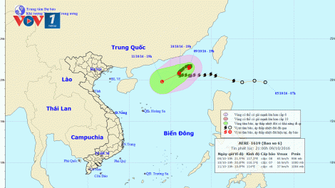 Bão số 6 chuyển hướng vào miền Trung, bộ đội biên phòng các tỉnh miền Trung phối hợp với chính quyền địa phương và các chủ phương tiện chủ động đối phó với diễn biến của bão. (Thời sự đêm 9/10/2016)