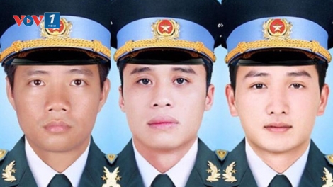 Truy thăng quân hàm đối với 3 phi công tử  nạn trong vụ máy bay rơi tại Bà Rịa Vũng Tàu (Thời sự đêm 19/10/2016)