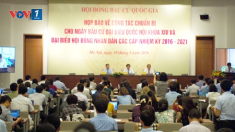 Hội đồng Bầu cử Quốc gia đã cơ bản hoàn thành công tác chuẩn bị, đảm bảo đúng tiến độ, sẵn sàng cho ngày bầu cử. Cả nước đã có trên 69 triệu 200 nghìn người được phát thẻ cử tri. (Thời sự đêm 20/5/2016)