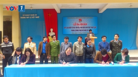 Nghệ An: Thành công và hạn chế trong tuyên truyền pháp luật. (22/6/2016)