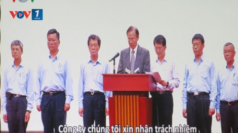 Công ty Hưng Nghiệp Formosa Hà Tĩnh thừa nhận xả thải gây ra hiện tượng cá chết và ô nhiễm môi trường vùng biển Miền Trung đồng thời cam kết bồi thường thiệt hại (Thời sự chiều 30/6/2016)