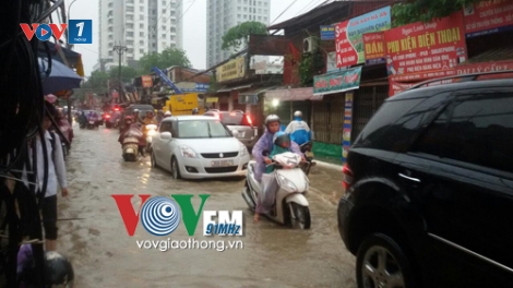 Cần giải pháp căn cơ cho thực trạng ngập lụt ở đô thị (9/6/2016)
